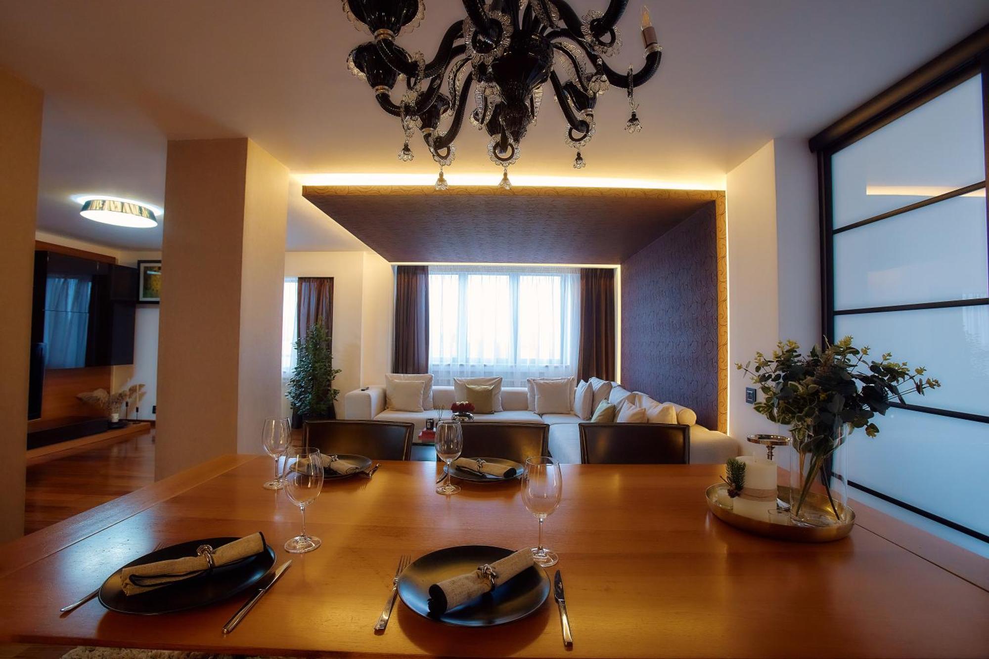 Uptown Residence Satu Mare Bagian luar foto